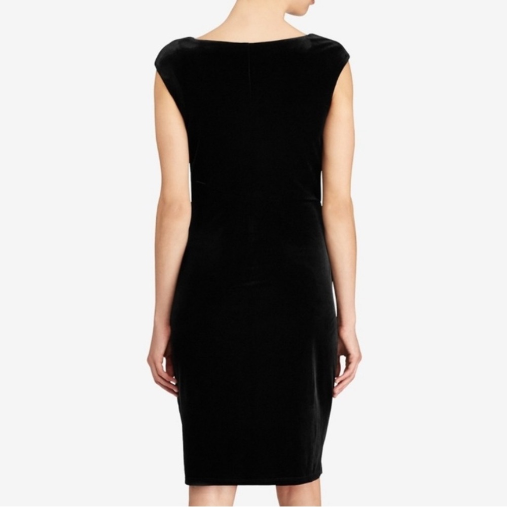 Lauren Ralph Lauren Black Midi Dress - Picture 2 of 12